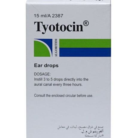 TYOTOCIN EAR DROPS 15ML