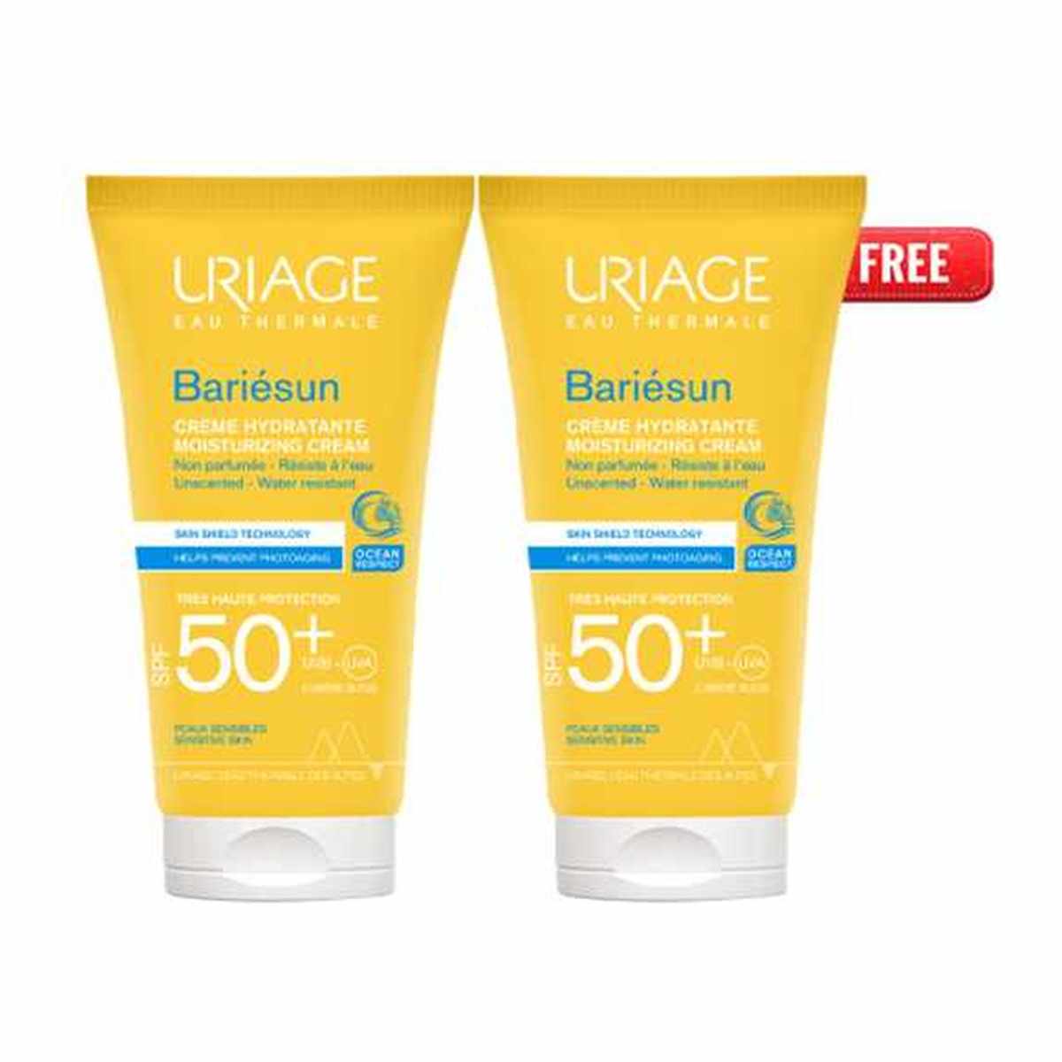 URIAGE BARIESUN PROMO 1+1SPF50 FF CREAM 50ML