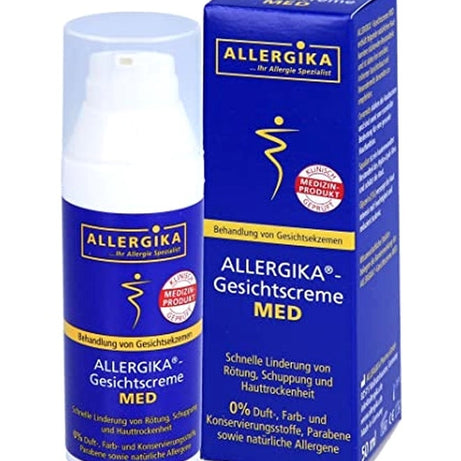 ALLERGIKA FACIAL CREAM MED 5% 50ML PUMP