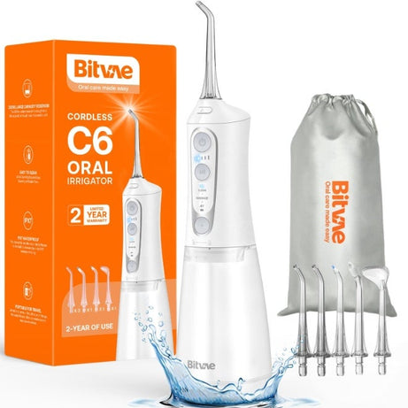 BITVAE C6 WHITE WATER FLOSSER