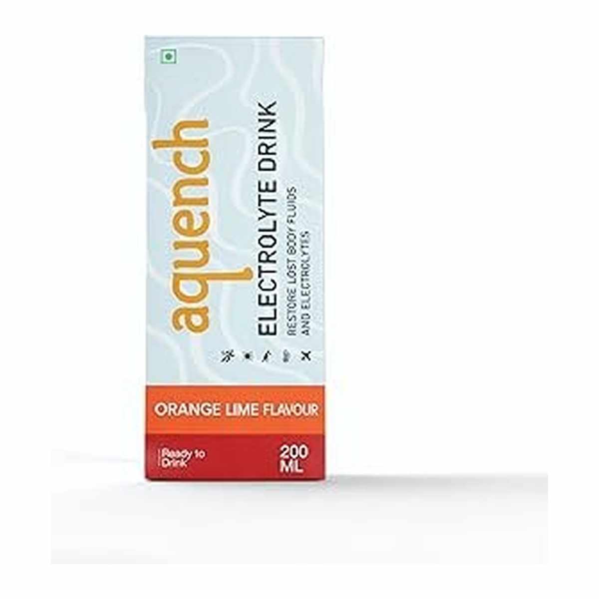 AQUENCH ORANGE ELECTROLYTE DRINK 200ML