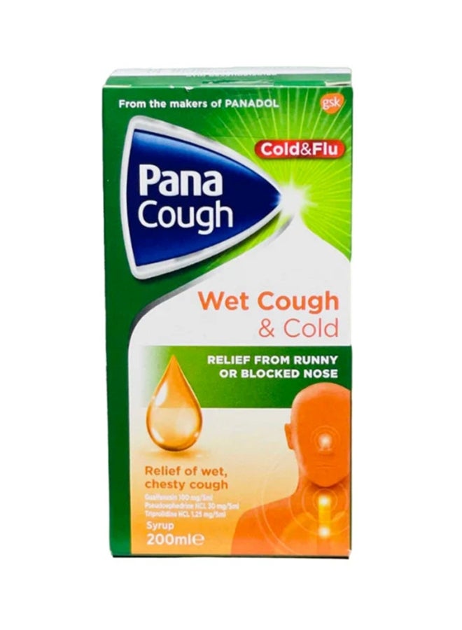 PANA COUGH&COLD SYRUP 200ML