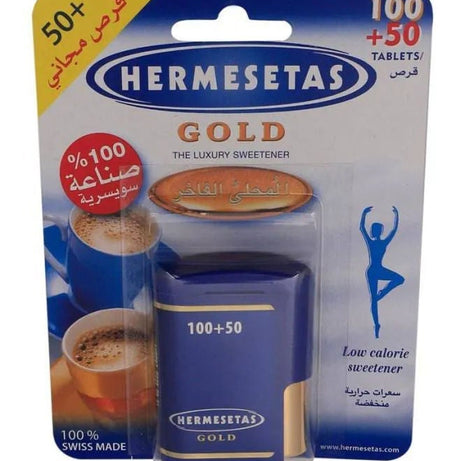 HERMESETAS GOLD SWEETNER 100+50TABS