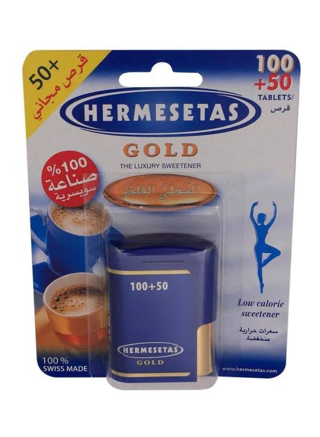 HERMESETAS GOLD SWEETNER 100+50TABS