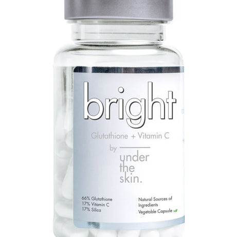 UNDER THE SKIN GLUTATHIONE+VIT C CAP 60S