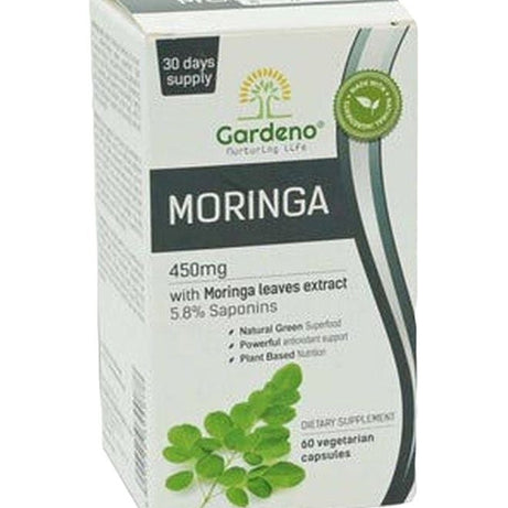 GARDENO MORINGA VEG CAP 60S