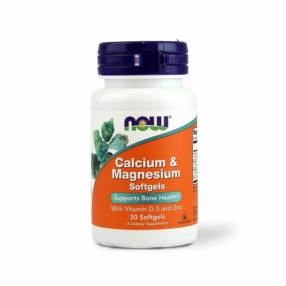 NOW CALCIUM & MAG 30 SOFTGELS