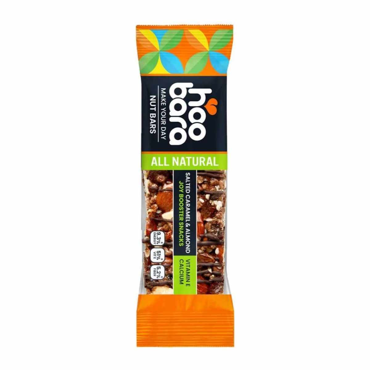 HOOBARA NUTS BAR SALTED CARAMEL 35G
