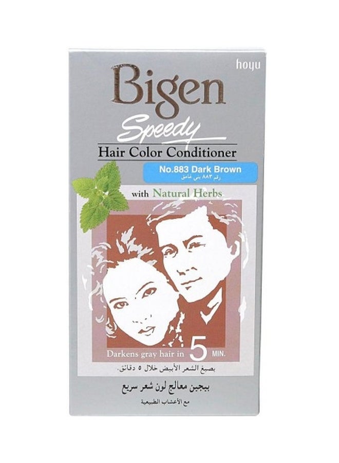 BIGEN 883 DARK BROWN HAIR COLOR CONDITIONER