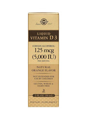 SOLGAR LIQUID VITAMIN D3 5000IU 59ML