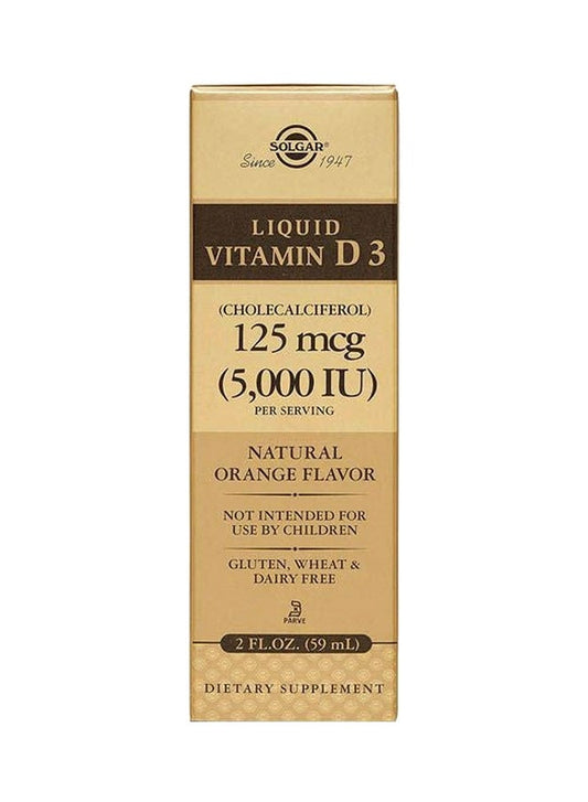 SOLGAR LIQUID VITAMIN D3 5000IU 59ML