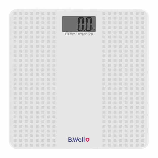 B.WELL WHITE WEIGHT SCALE PRO-166