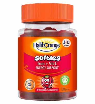 HALIBORANGE SOFTIES IRON + VITAMIN C 30'S