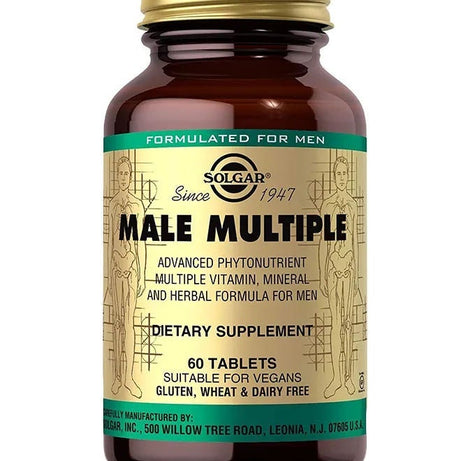 SOLGAR MALE MULTIPLE TAB 60'S