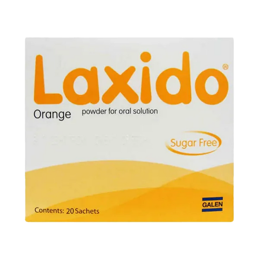 Laxido Constipation Relief Oral Solution Powder Orange Flavor, 20 Sachets