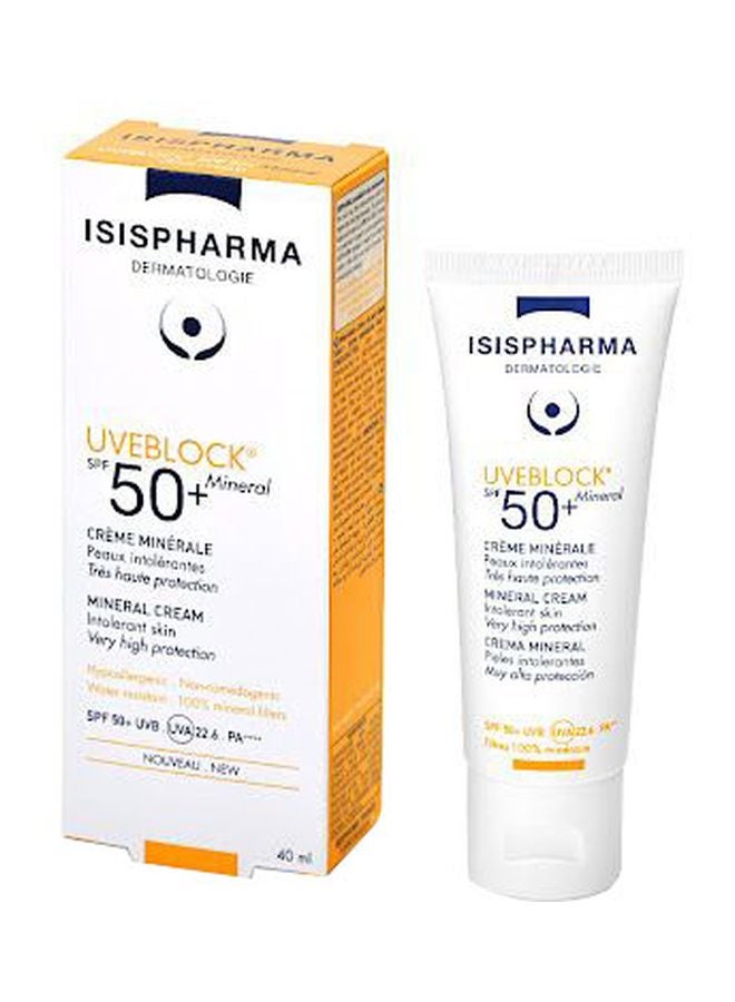 ISIS PHARMA UVEBLOCK SPF50 MINERAL 40ML