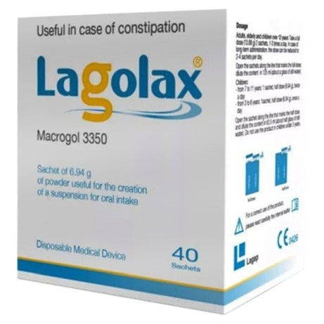 LAGOLAX SOL POWDER 40 SACHETS
