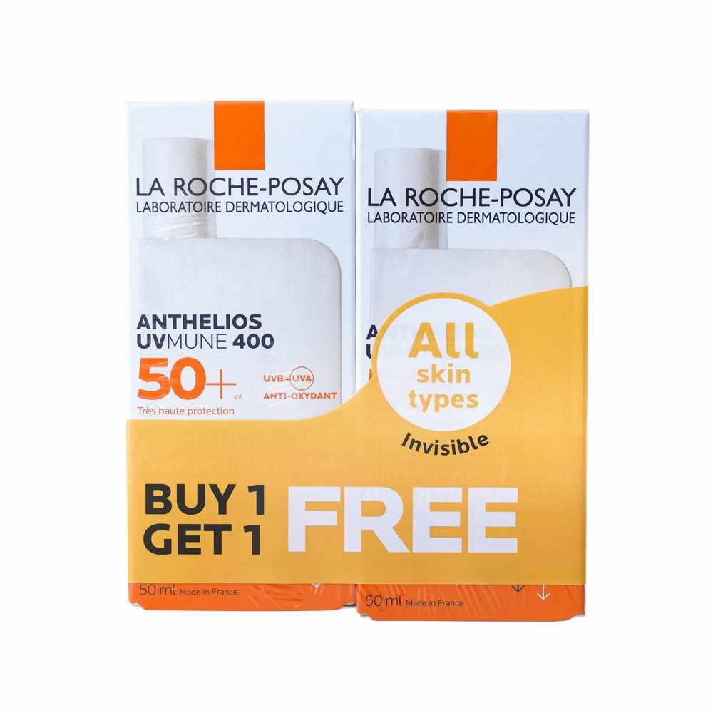 LRP 0111 INVISIBLE FLUID SPF 50+ 50ML (BUY 1 GET 1 FREE)