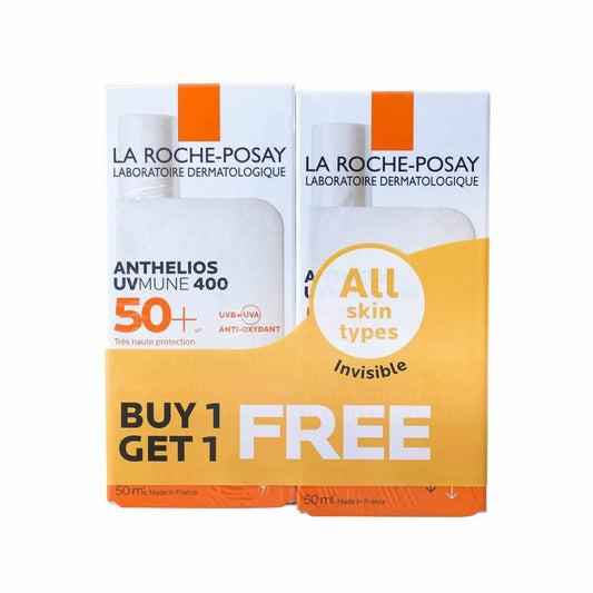 LRP 0111 INVISIBLE FLUID SPF 50+ 50ML (BUY 1 GET 1 FREE)