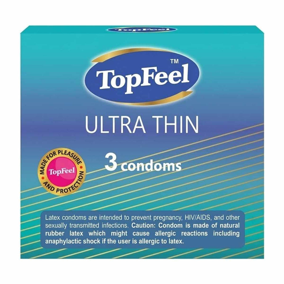 TOPFEEL CONDOMS ULTRATHIN 3S