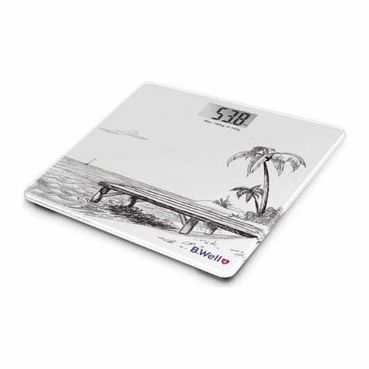 B.WELL WHITE WEIGHT SCALE PRO-165