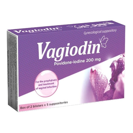 VAGIODIN 200MG VAG SUPP 10S