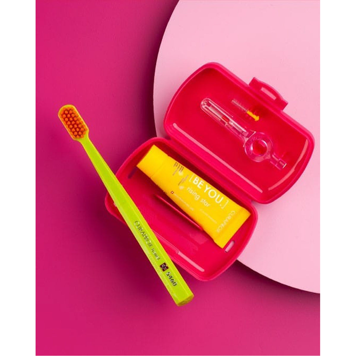 Curaprox 9909 Travel Set Magenta