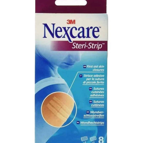 NEXCARE STERI STRIP ASS 8PACK