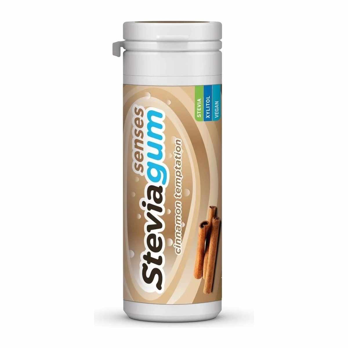 GINJER STEVIAGUM SENSES CINAMON 30G