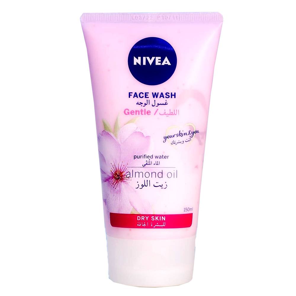 NIVEA GENTLE ALMOND OIL FACE WASH 150ML