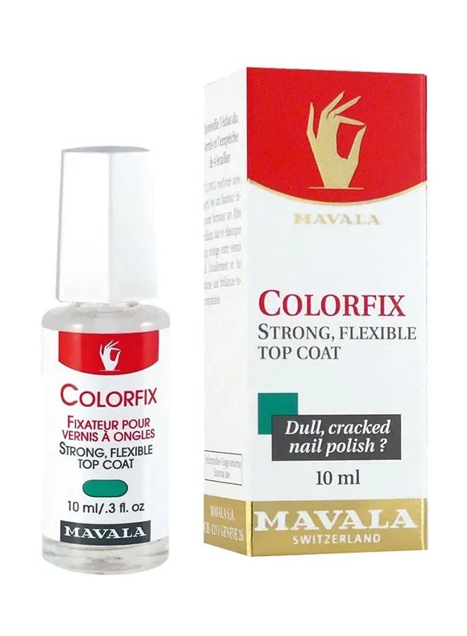 MAVALA COLORFIX ULTRA SHINY STRONG TOP COAT 10ML