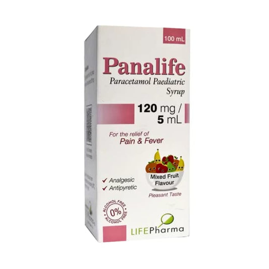 PANALIFE SYRUP 120MG 100ML