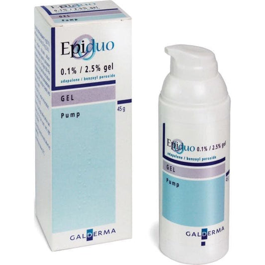EPIDUO 0.1% + 2.5% GEL PUMP 30G