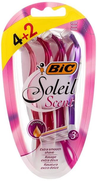 BIC SOLEIL 6823 SCENT BLISTER 4+2 OFFER