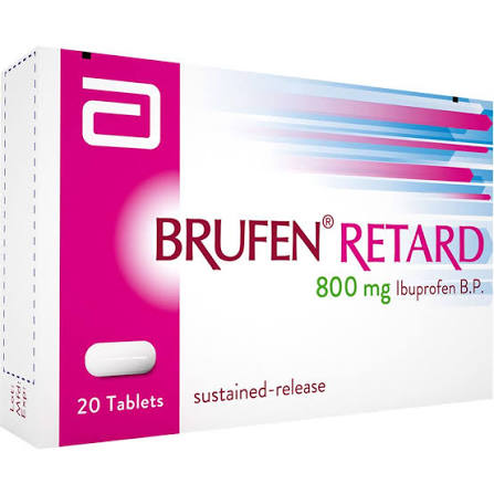 BRUFEN RETARD 800MG 20's (10's Blister x 2)