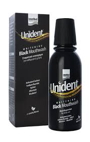 UNIDENT BLACK MOUTHWASH 250ML