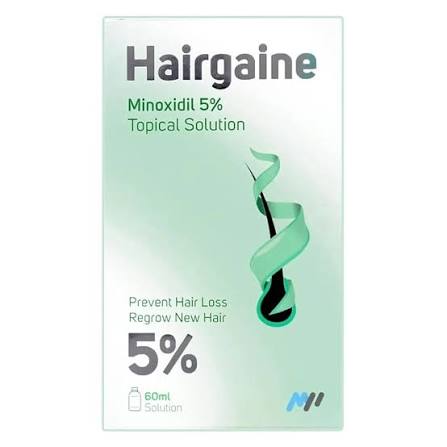HAIRGAINE 5% SOLUTION 60ML