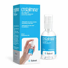 CRISTALMINA CUTANEOUS SPRAY SOLUTION 25ML