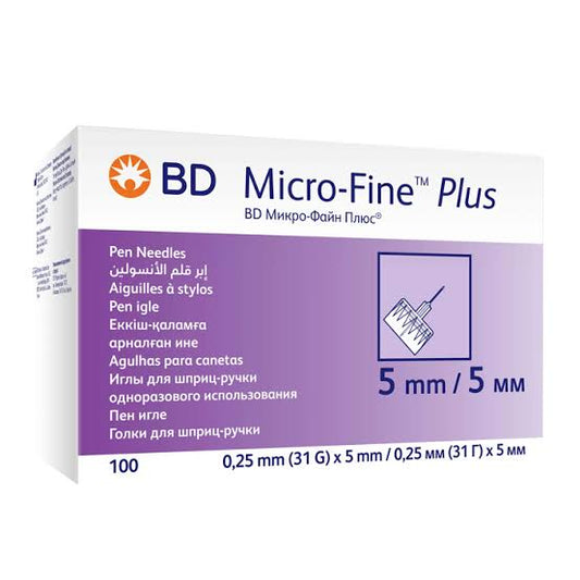 BD MICROFINE 320590 NEEDLES 31G 100S