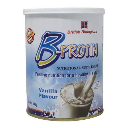 B-PROTIN VANILLA FLAVR 400GM
