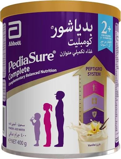 PEDIASURE COMPLETE VANILA 400G