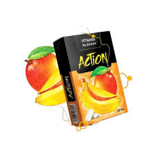 ACTION VIT BANANA MANGO SF GUM 12S