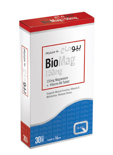 QUEST BIOMAG 150MG/5MG TAB 30S