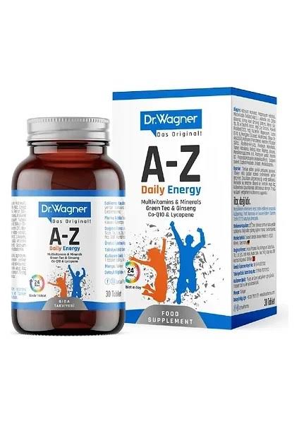 DR WAGNER A Z DAILY ENERGY TAB 30S