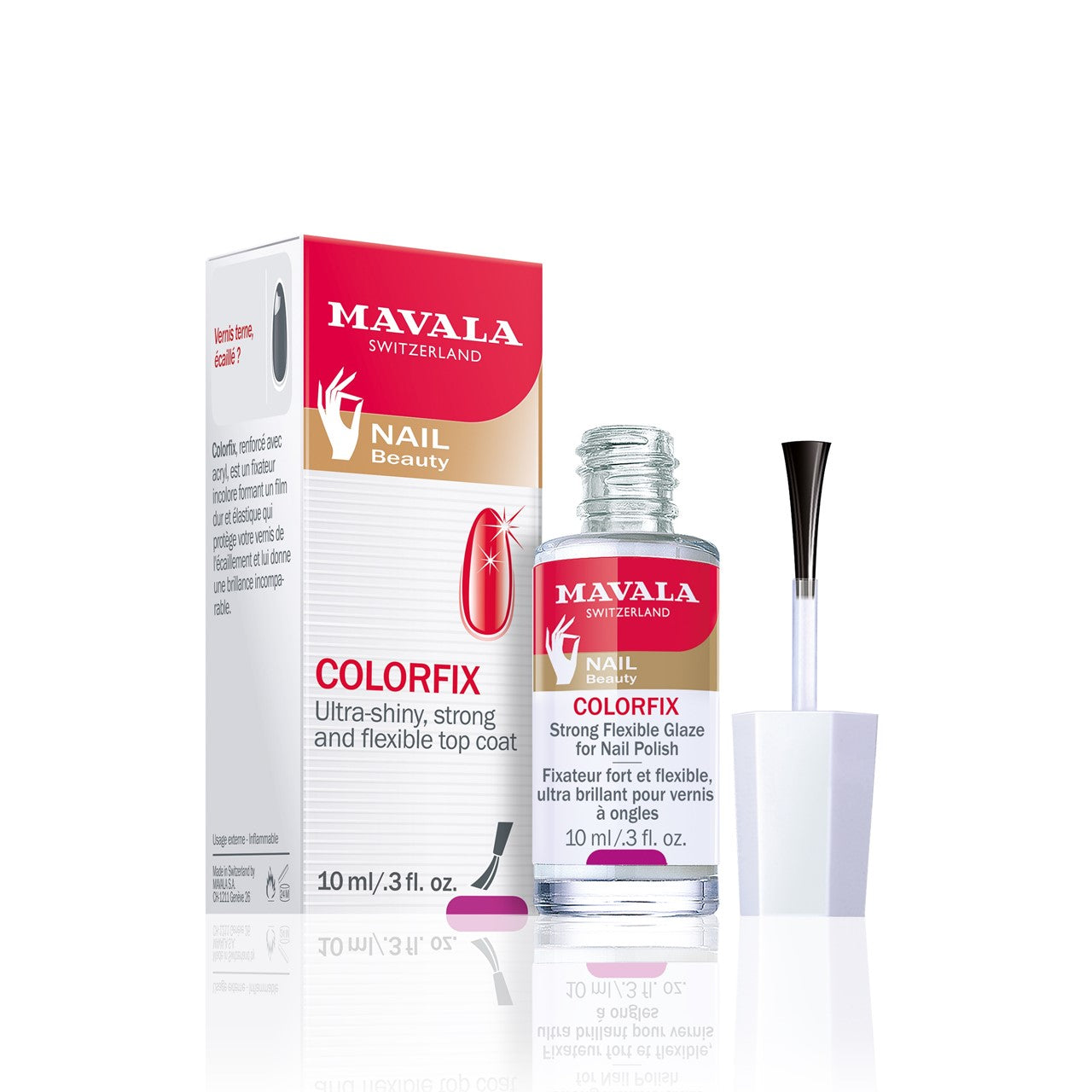MAVALA COLORFIX ULTRA SHINY STRONG TOP COAT 10ML
