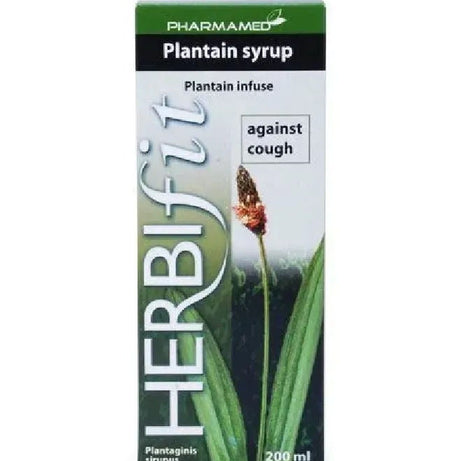 HERBIFIT PLANTAIN COUGH SYRUP 200ML