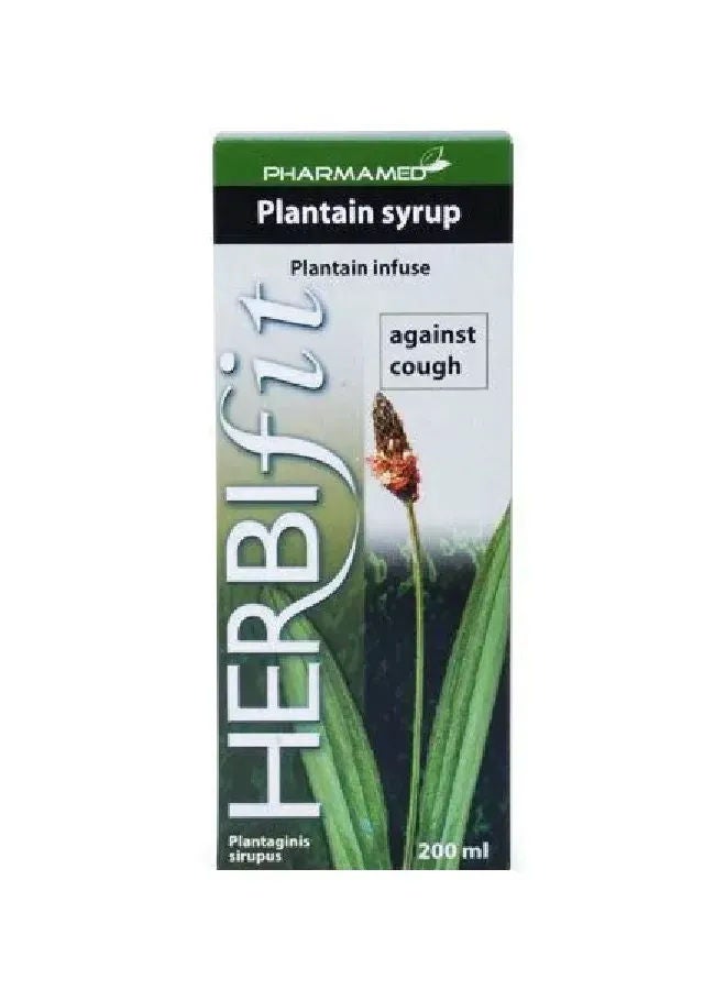 HERBIFIT PLANTAIN COUGH SYRUP 200ML