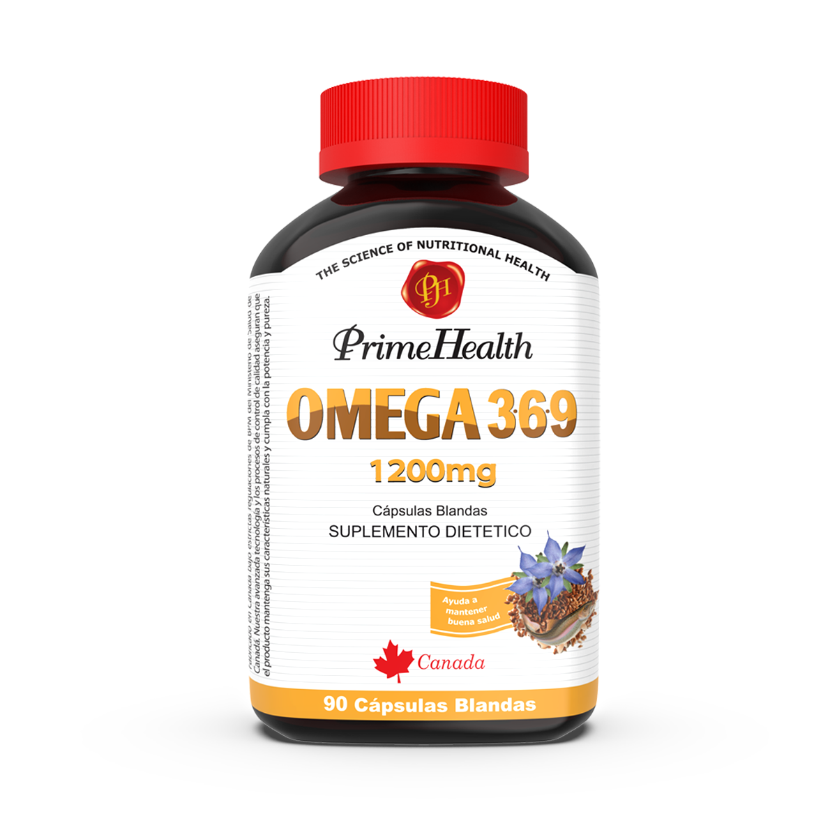 PRIME HEALTH OMEGA-3-6-9 1200MG CAPS 60S