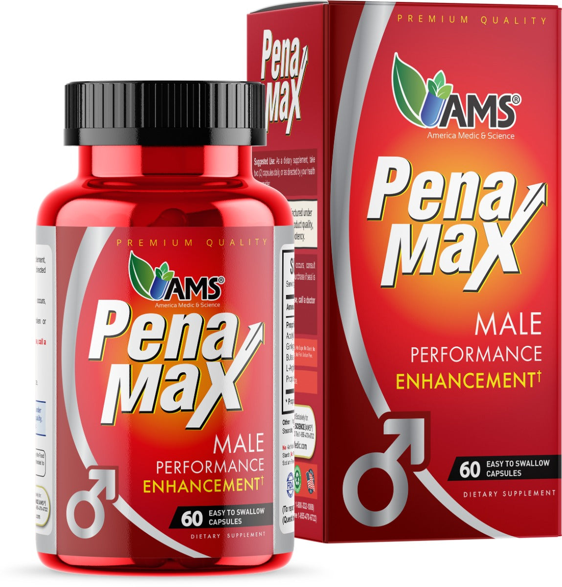 AMS PENAMAX MALE ENHANCEMENT CAP 60S