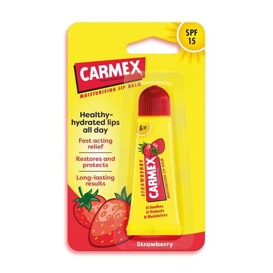 CARMEX STRAWBERRY LIP BALM SPF15 TUBE 10G